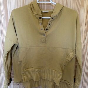 BUCKETLIST Mustard Yellow Women's Sweater